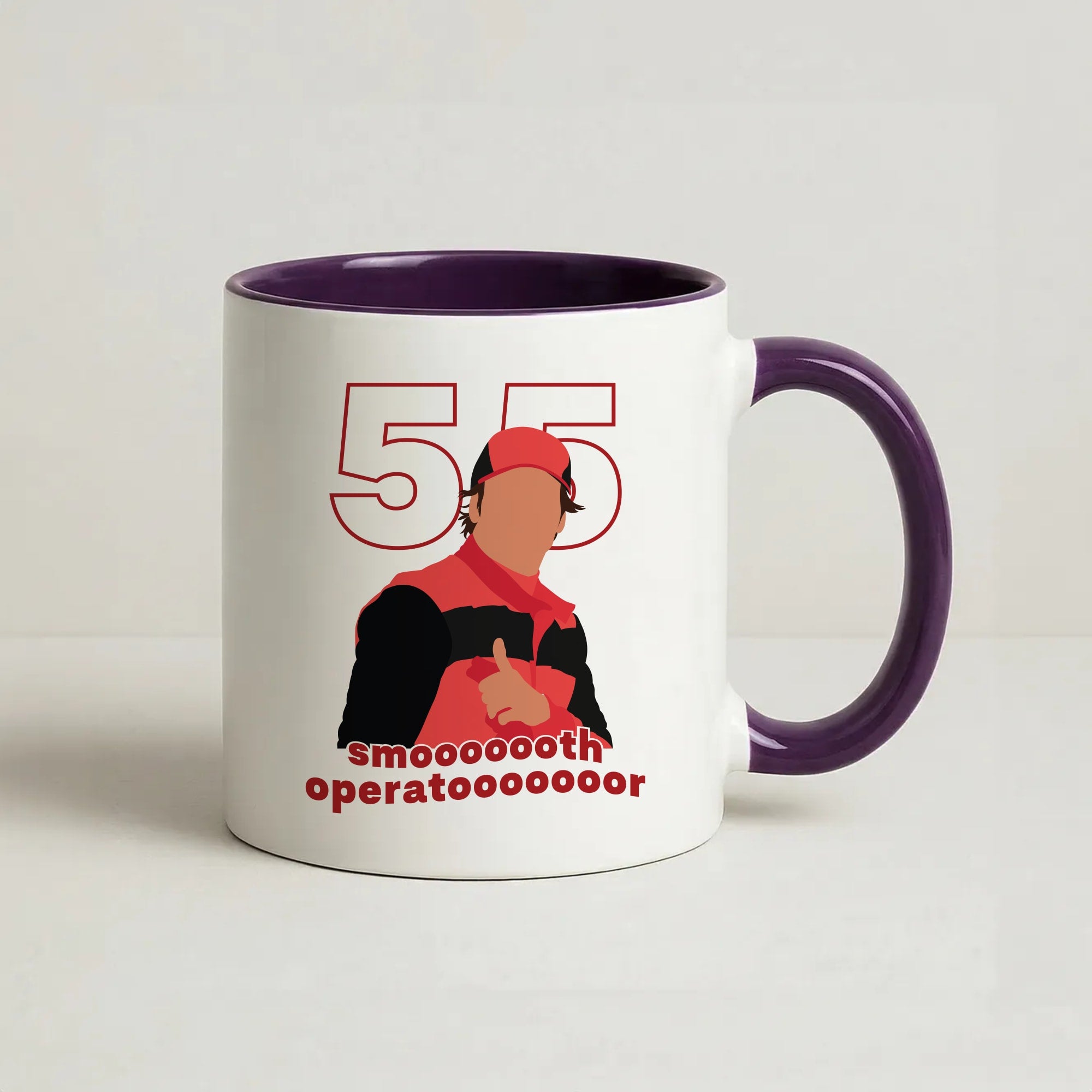 Smooth Operator Coffee Purple Mug