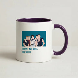 I Want You Back Coffee Purple Mug
