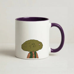 Nugget Man Coffee Purple Mug