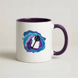 Coraline Key Coffee Purple Mug