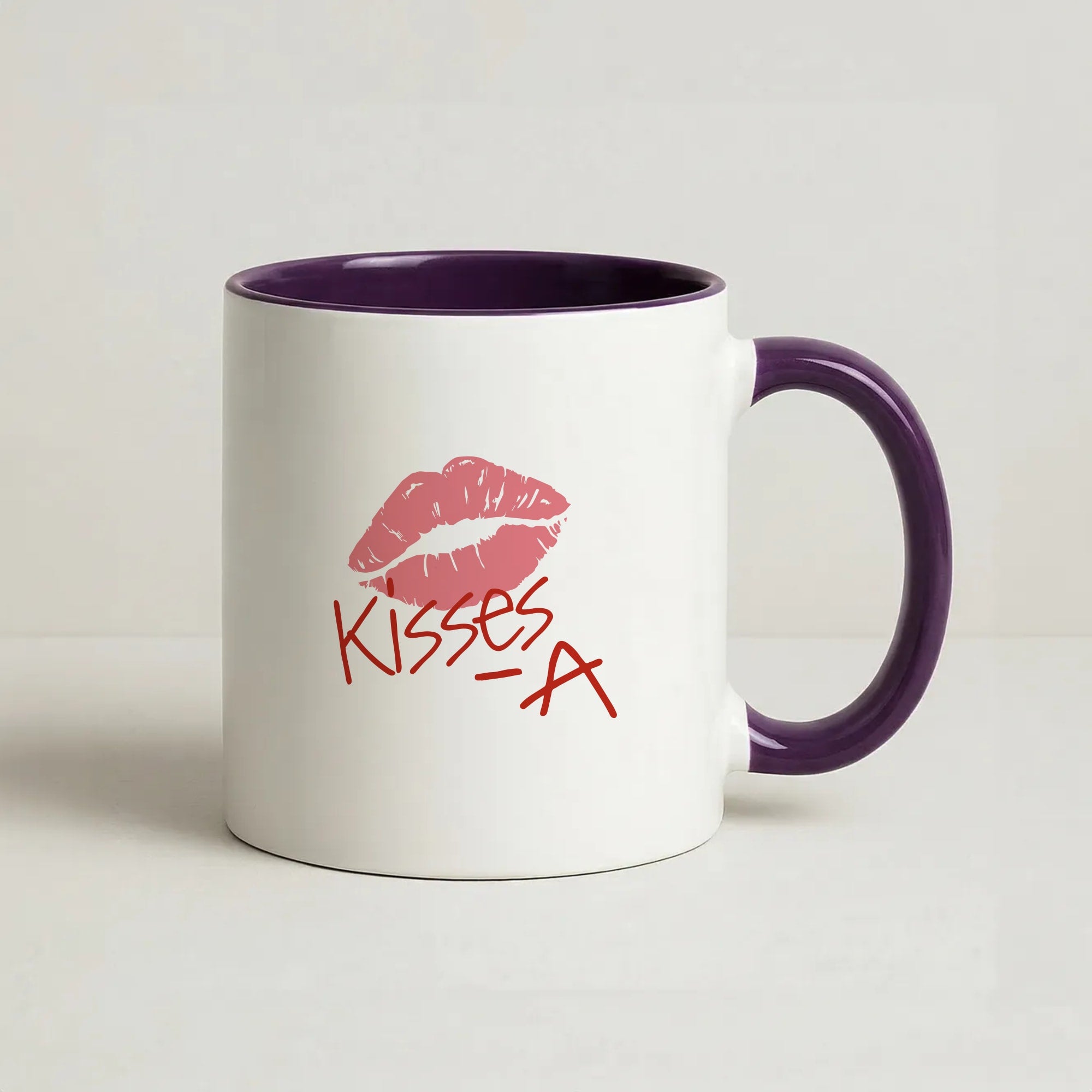 Kisses - A - Pretty Litte Liars Coffee Purple Mug