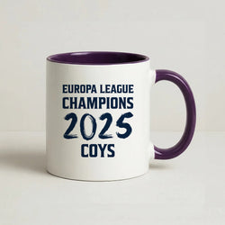 Europa League Winners 2025 - COYS Coffee Purple Mug