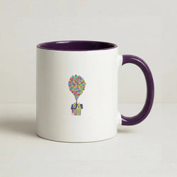 House Up Coffee Purple Mug