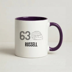 Russell Helmet 2026 Coffee Purple Mug