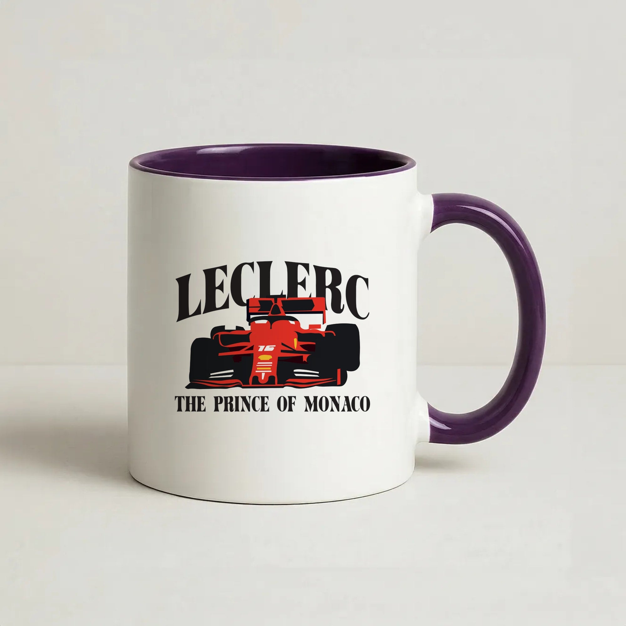 Prince Of Monaco Coffee Purple Mug