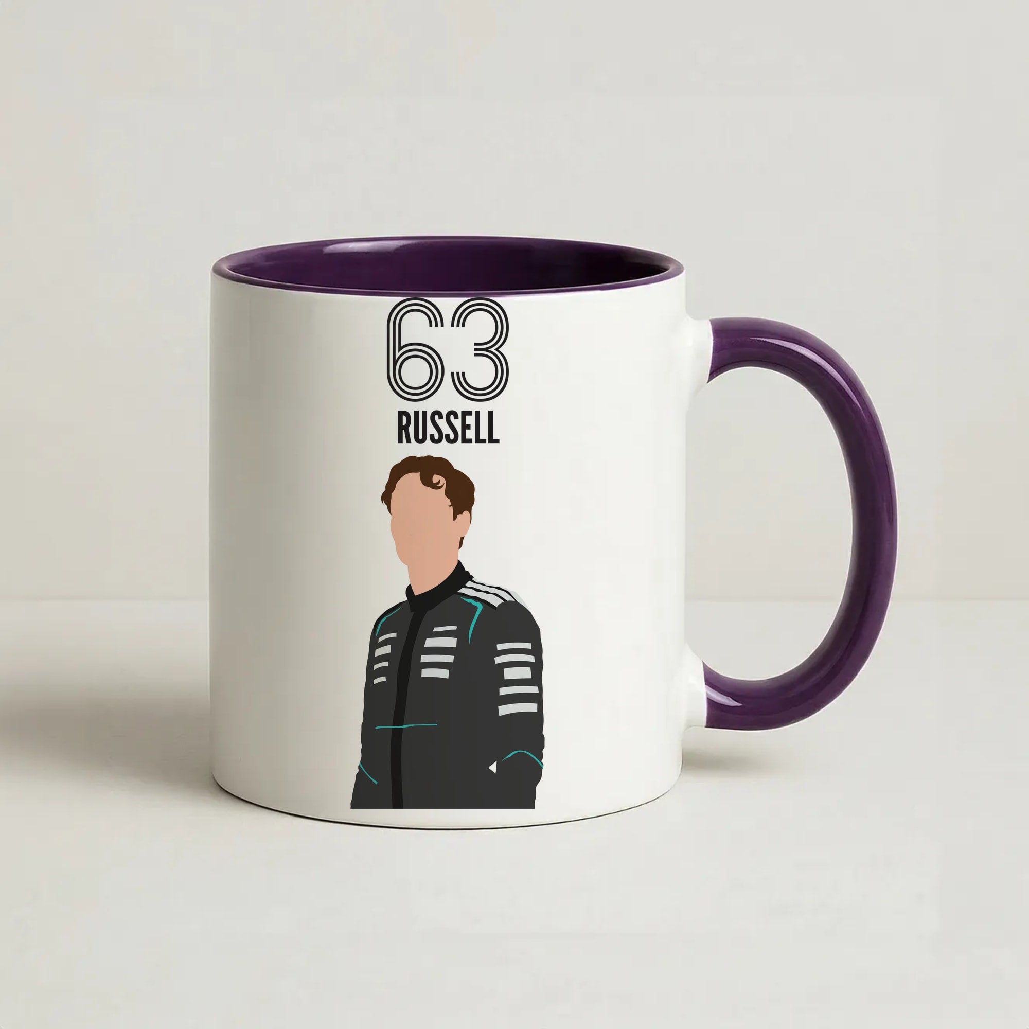 Russell 2026 Coffee Purple Mug