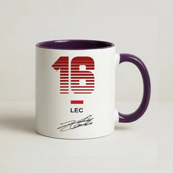 Leclerc - F1 Coffee Purple Mug
