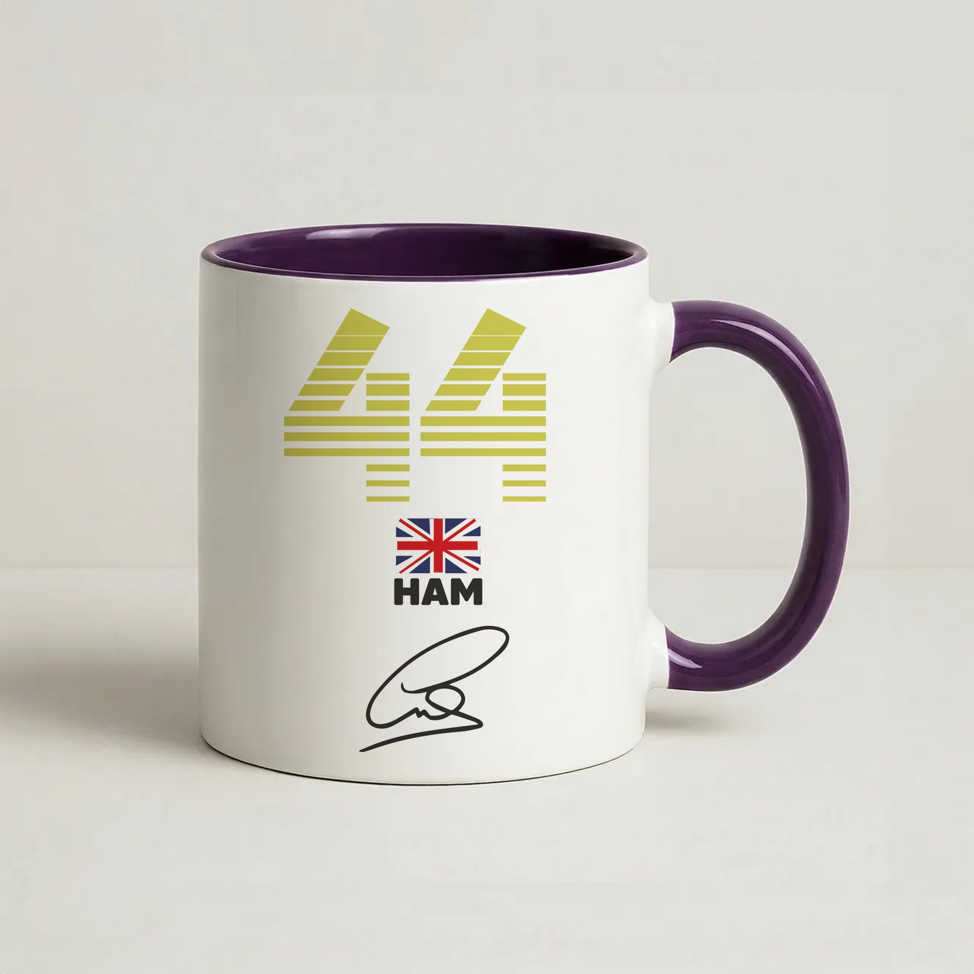 Lewis Hamilton - F1 Coffee Purple Mug