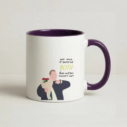 Seems We Both Have Autism - British Pop Culture Coffee Purple Mug