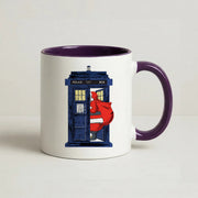 Santa's Tardis Mug 10