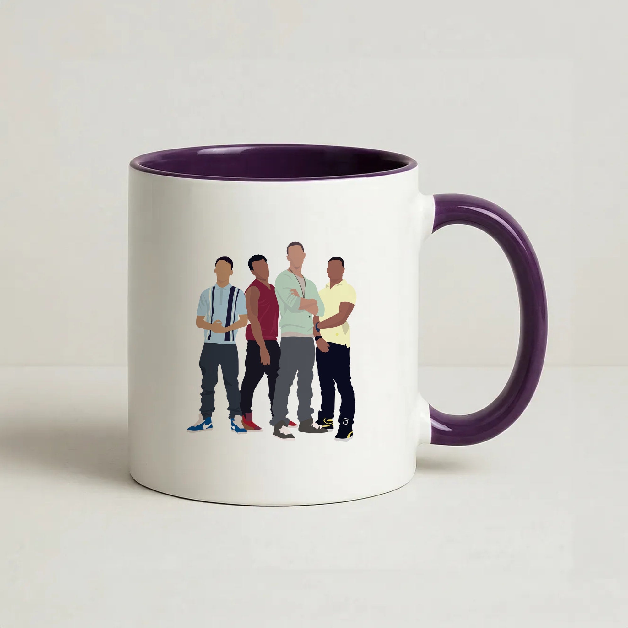 Band Coffee Purple Mug