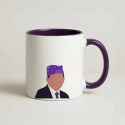 Prison Mike Coffee Purple Mug
