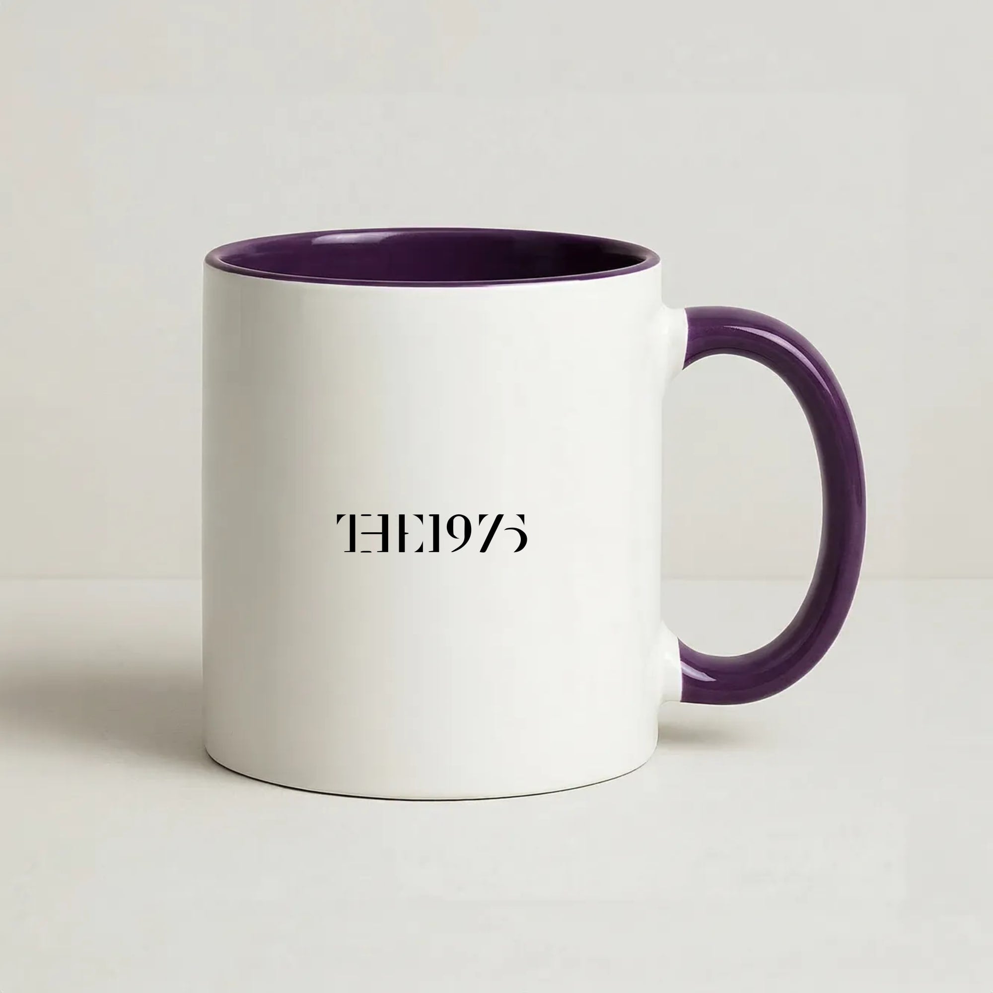 1975 Text Coffee Purple Mug