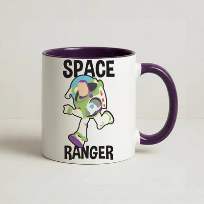 Space Ranger  Coffee Purple Mug