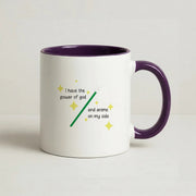 I Have The Power Of God And Anime On My Side - Memes Mug 10