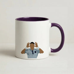 Neymar - Football Coffee Purple Mug