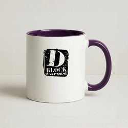 D Block Europe Coffee Purple Mug