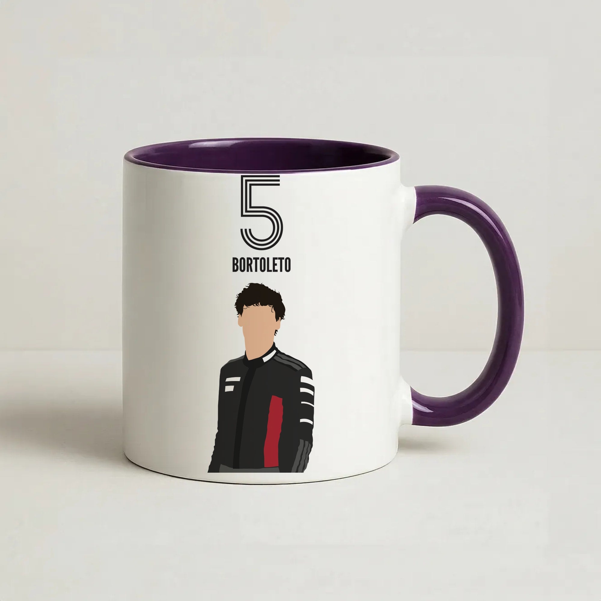Bortoleto 2026 Coffee Purple Mug
