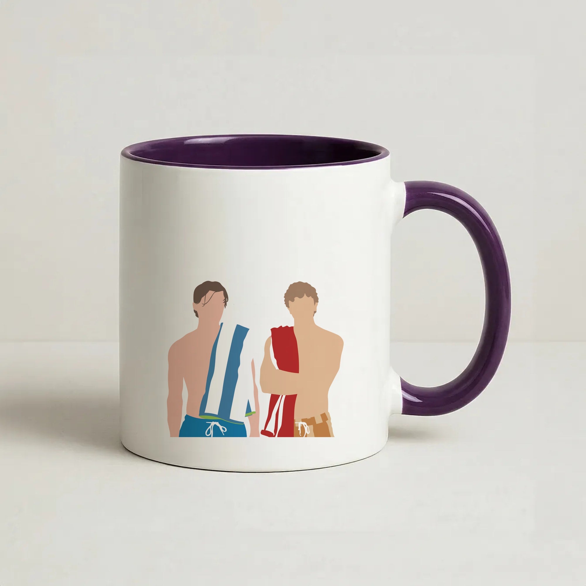 Conrad And Jeremiah - TSITP Coffee Purple Mug