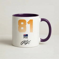 Piastri - F1 Coffee Purple Mug