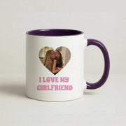 I Love My Girlfriend - Personalised Couples Mug 10