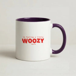 Im Feeling A Little Woozy Here - Halloween Coffee Purple Mug