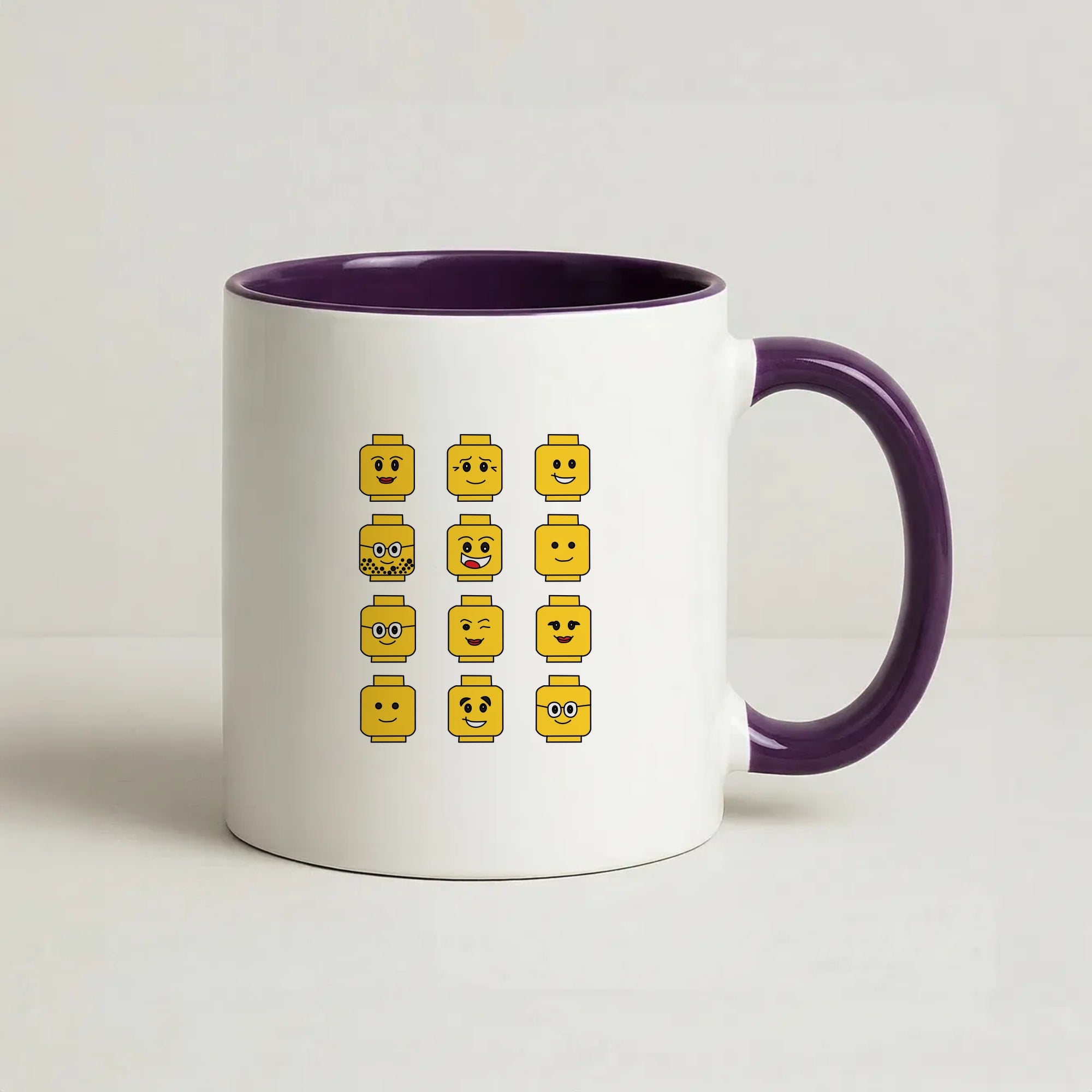 Characters - Bricks Coffee Purple Mug