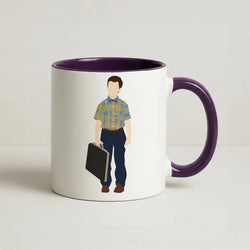 First Day - Sheldon Coffee Purple Mug