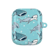 Shark Pattern AirPods Case 2