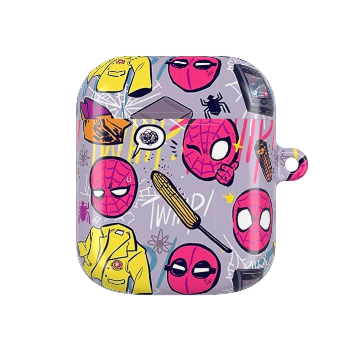 Spiderman Pattern AirPods Case