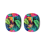 Colourful Hibiscus Pattern AirPods Max Case 3