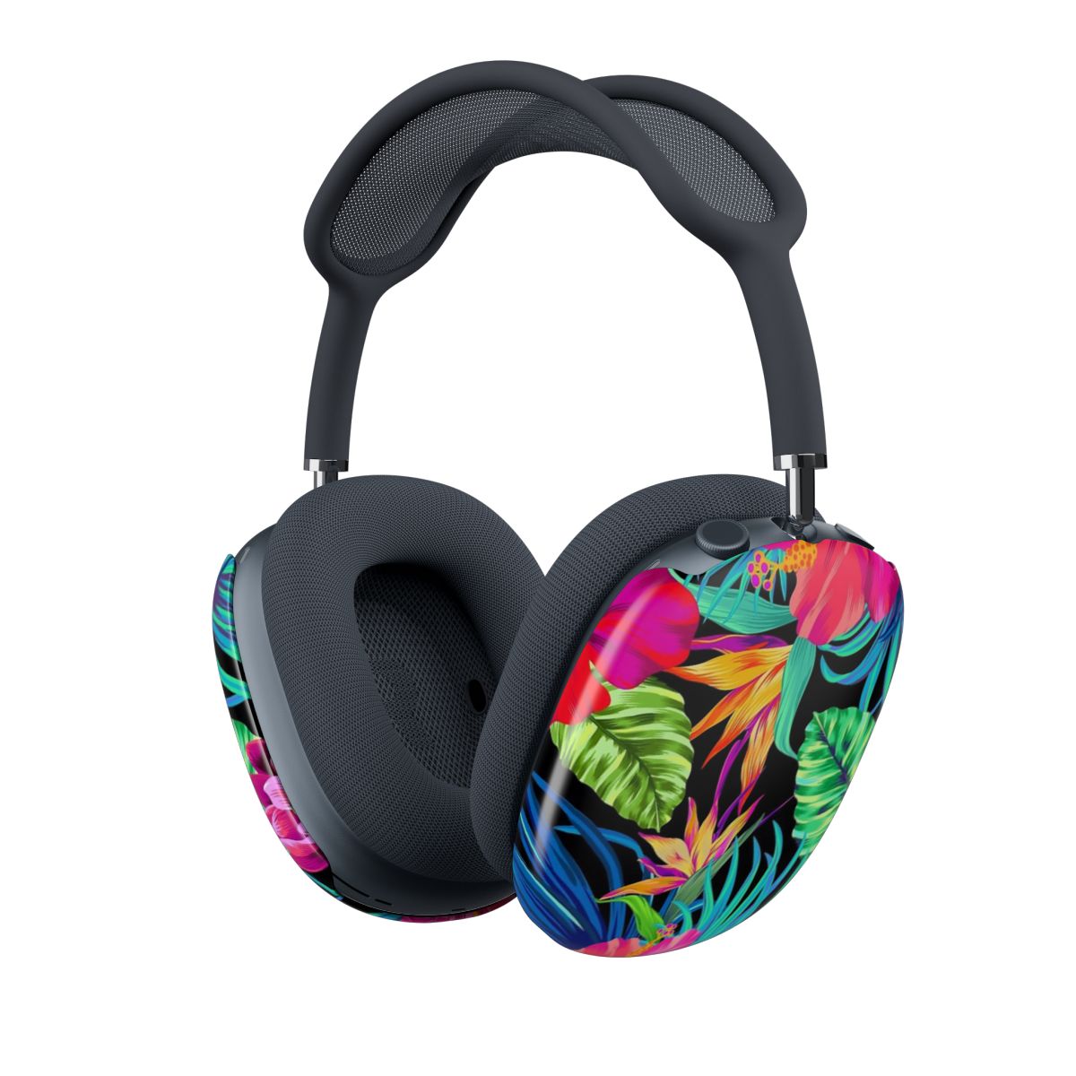Colourful Hibiscus Pattern AirPods Max Case