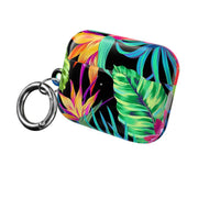 Colourful Hibiscus Pattern AirPods Case 8