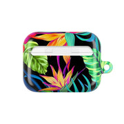 Colourful Hibiscus Pattern AirPods Case 7
