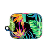 Colourful Hibiscus Pattern AirPods Case 6