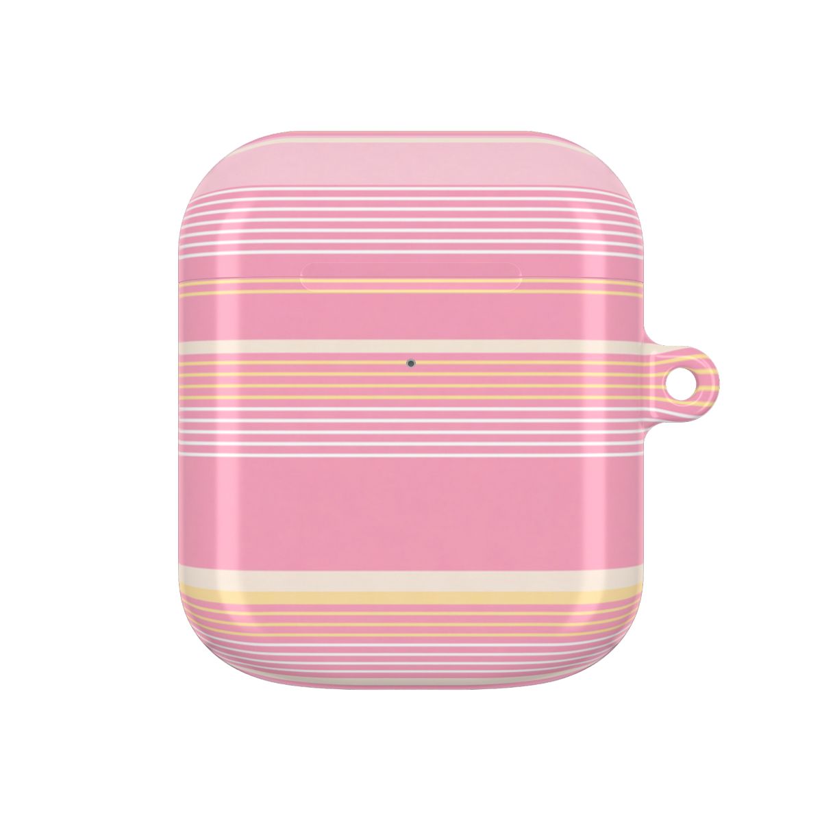 Blush Butter Stripes AirPods Case