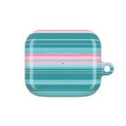 Candy Stripe Blush AirPods Case 3