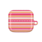 Sunset Stripe Bands AirPods Case 3