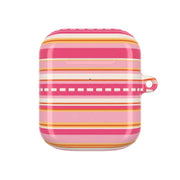 Sunset Stripe Bands AirPods Case 2