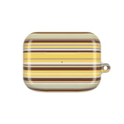 Cocoa Blue Stripe AirPods Case 5