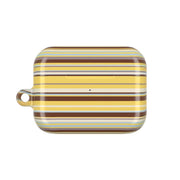 Cocoa Blue Stripe AirPods Case 6