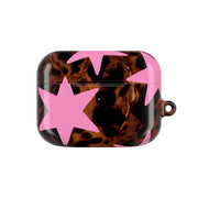 Tortoiseshell Star Scatter - Pink AirPods Case 5