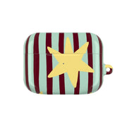 Butter Stars On Stripes AirPods Case 2