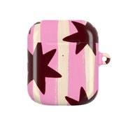 Painted Stripes And Stars AirPods Case 1