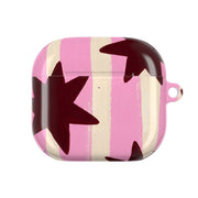 Painted Stripes And Stars AirPods Case 4