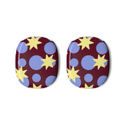 Butter Stars On Burgundy AirPods Max Case 3