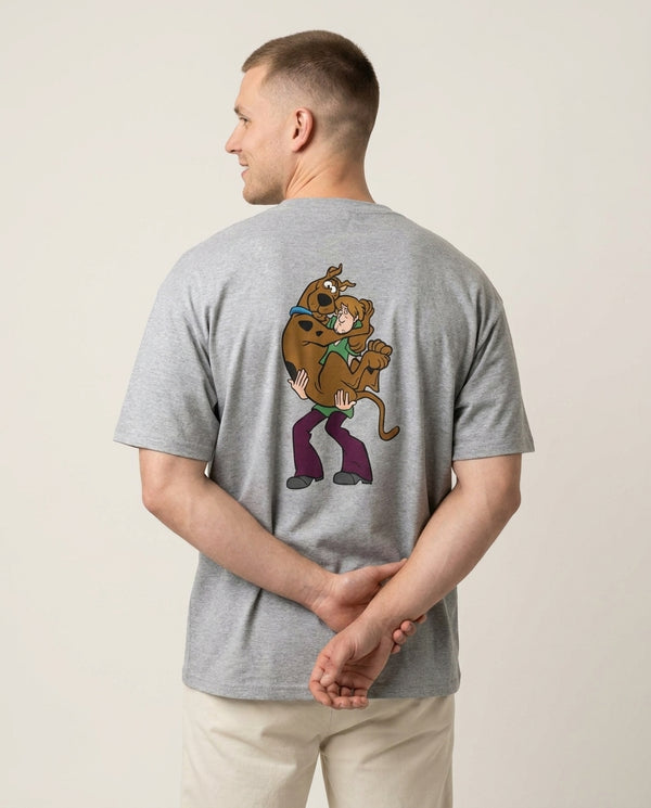 Shaggy And Scooby - Scoob T-Shirt — Grey Back, worn