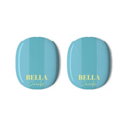 Blue Stripe Personalised Name AirPods Max Case 3