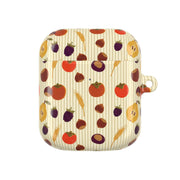 Persimmon Harvest Pattern AirPods Case 1
