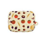 Persimmon Harvest Pattern AirPods Case 5